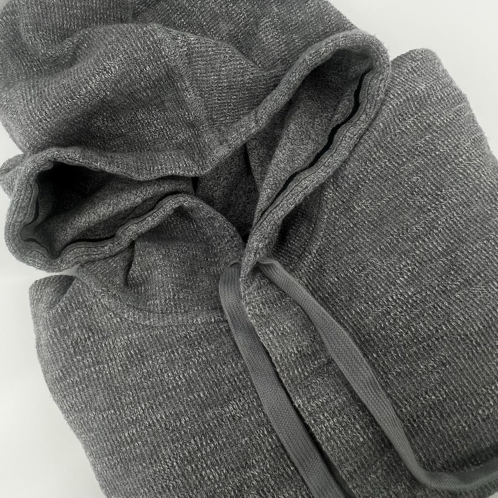 L.L.Bean Men's Slightly Fitted‎ XXL Gray Cotton Hoodie Pullover Sweatshirt